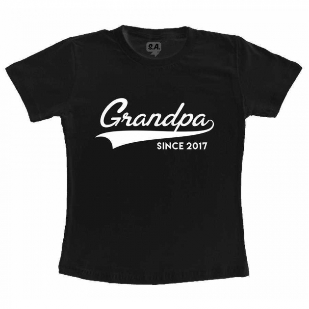 Camiseta  Vovô Grandpa personalizado com data