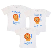 Camisetas Aniversário Leãozinho