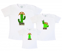 Camisetas Kit Família Arretados 