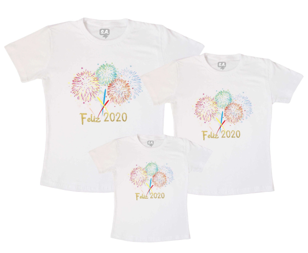 Kit Família Feliz 2020 Fogos 