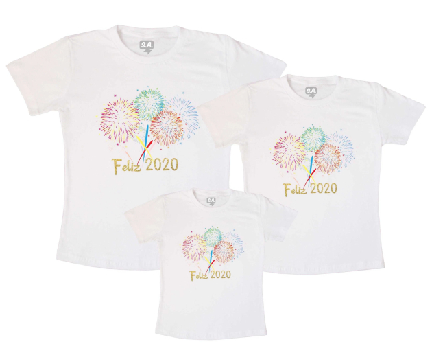 Kit Família Feliz 2020 Fogos 