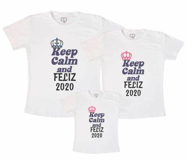 Kit Família Keep Calm 