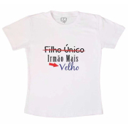 Camisetinha Divertido Irmão Mais Velho