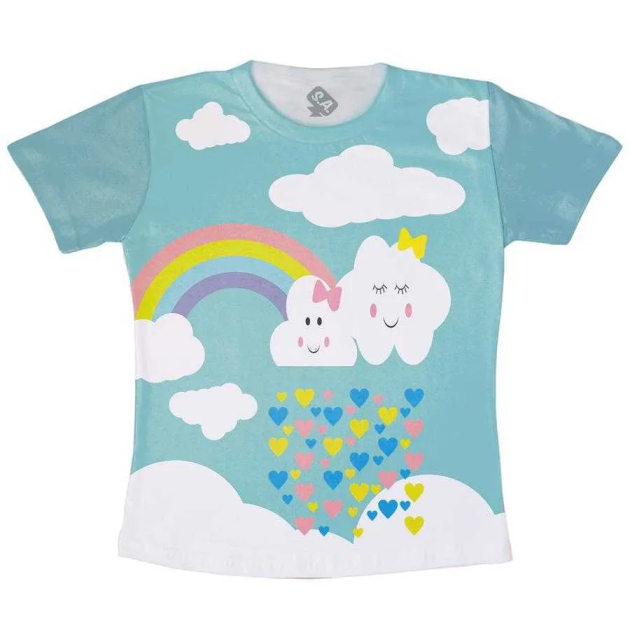 Camisetinha Infantil Chuvinha