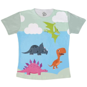 Camisetinha Infantil Dino