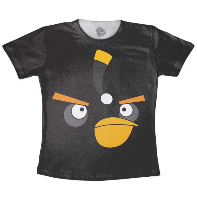 Camisetinha Infantil Preto