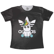 Camisetinha Infantil Unicornio Adidas
