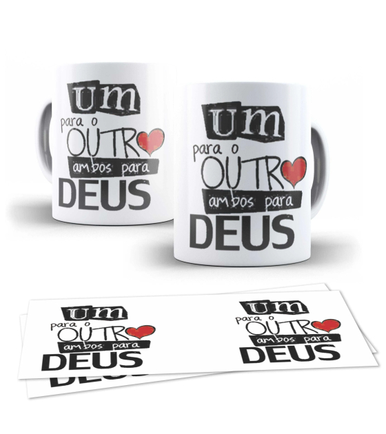 Caneca - Ambos Para Deus 