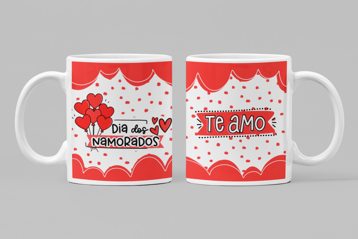 CANECA NAMORADOS CASAL HEROIS