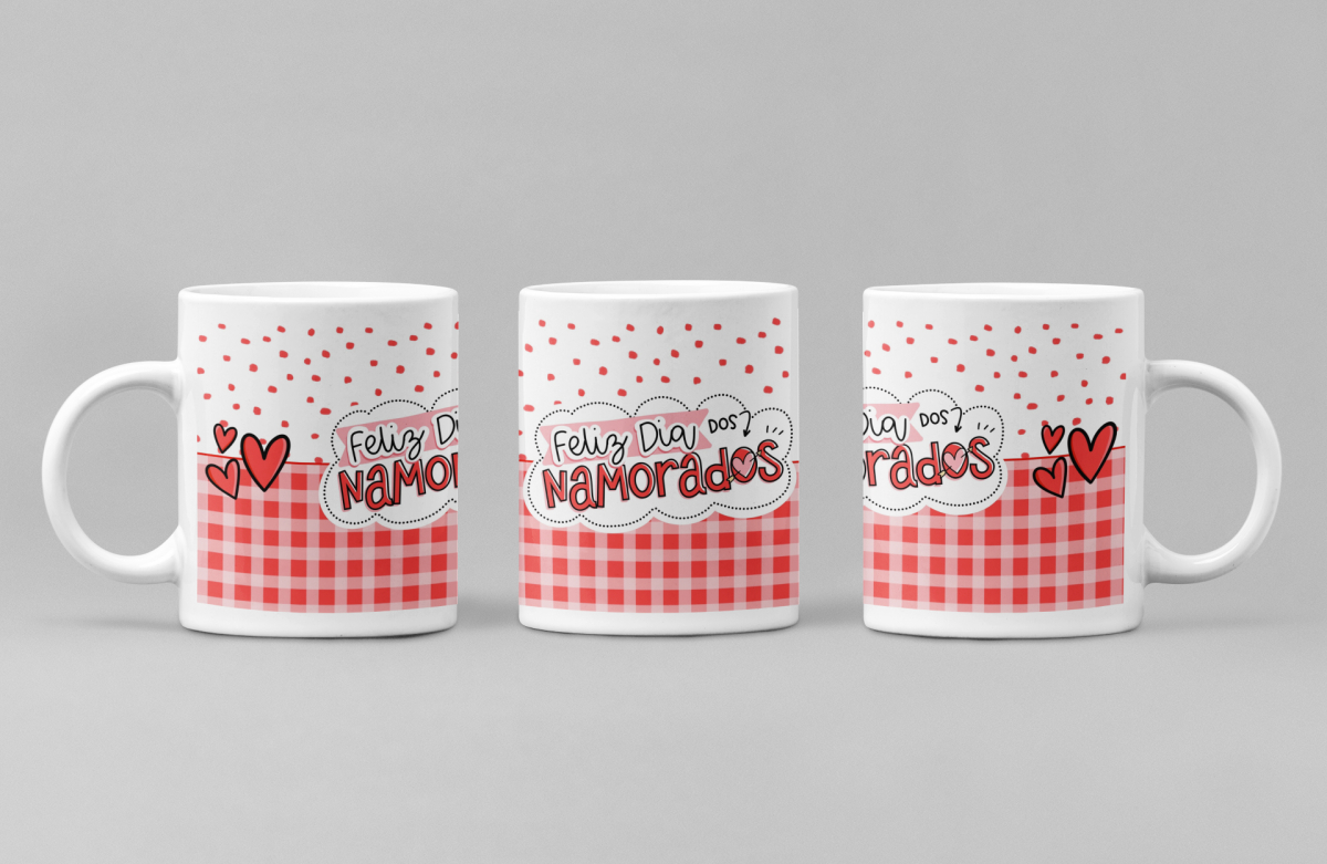 CANECA NAMORADOS CASAL HEROIS