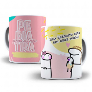 Caneca De Porcelana Flork Profissões 