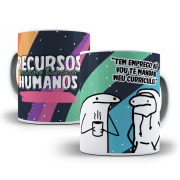 Caneca De Porcelana Flork Profissões 