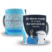 Caneca De Porcelana Flork Profissões 