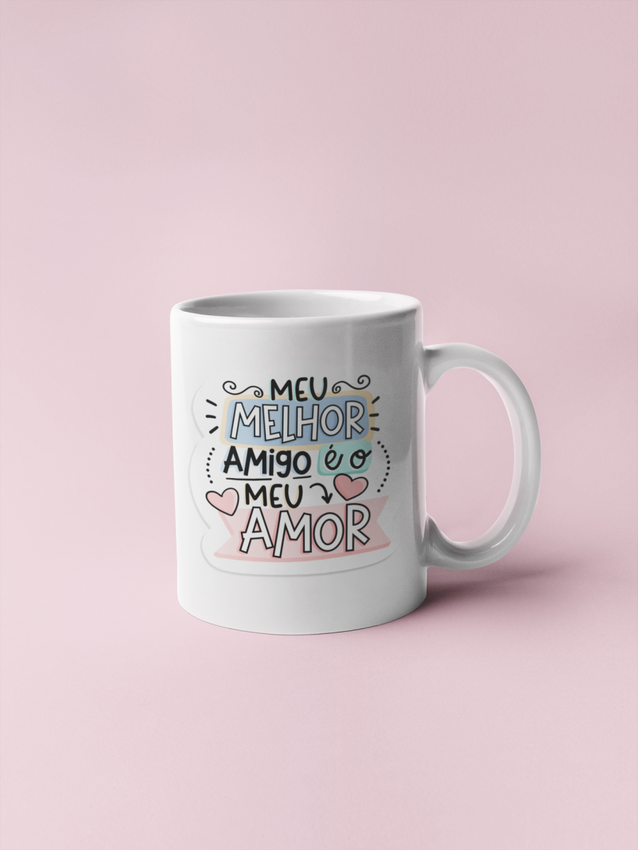 Caneca Amor de Irmãos Divertida