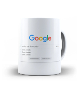 Caneca dia dos pais - Google Melhor pai do mundo 