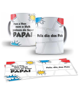 Caneca Papai Herói