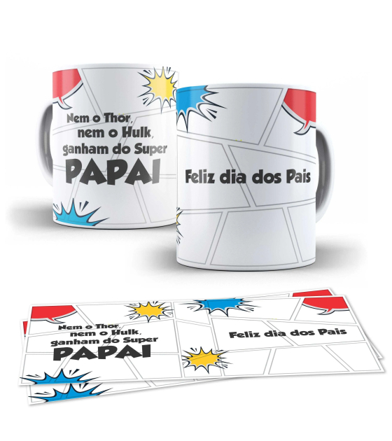 Caneca Papai Herói