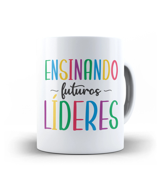 Caneca dia dos Professores - Ensinando futuros Líderes 