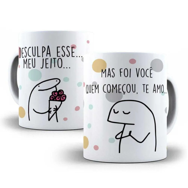 Caneca Flork Desculpa Esse Meu Jeito