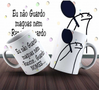 Caneca Flork Eu não Guardo Magoas Nem Rancor