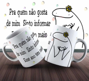 Caneca  Flork Pra Quem Não Gosta De Mim Sinto Informar Esse Ano Tem Mais