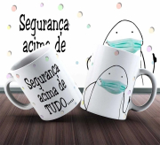 Caneca Flork Segurança Acima De Tudo