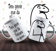 Caneca Flork Tem Que Dar Urticaria Na Gente