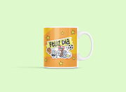 Caneca estrela    Feliz Dia Dos Pais  