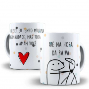 Caneca Flork Tenho Múltipla Personalidade Mas Todas Amam Você, Até Na Hora Da Raiva 