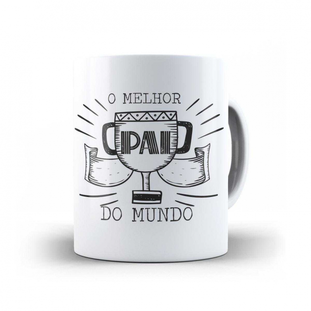 Caneca - Melhor Pai Do Mundo - Branca