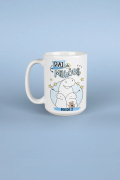 Caneca  Pai De Milhões - Pai de 2