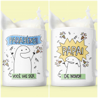 Caneca Parabéns Você Vai Ser Papai De Novo 