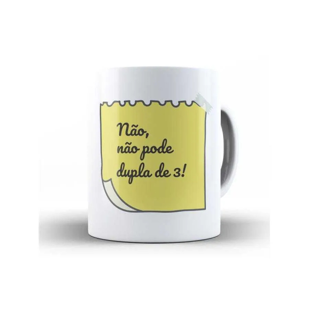 Caneca Post it Não Pode Dupla de 3