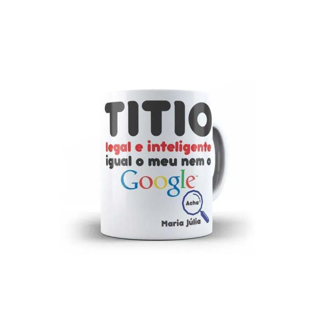 Caneca Titio Legal e Inteligente