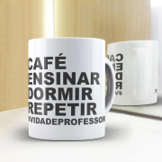 Caneca Vida De Professor - Branca 