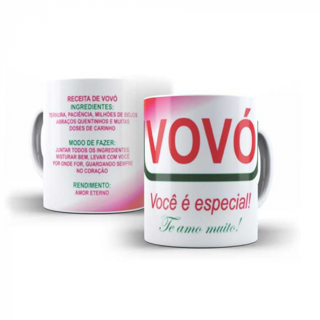 Caneca Vovó Você É Especial