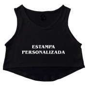 Cropped Personalizada - ESTAMPA DIGITAL