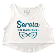 Cropped Sereia do Carnaval