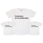 Kit Adulto e 2 Camisetas infantis