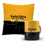 Kit Almofada e Caneca  - Parceria