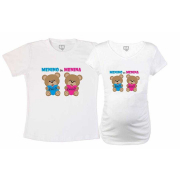 Kit Baby long e Camiseta - Menino ou menina