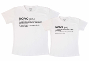 Kit Camisetas Casal - Noivos 