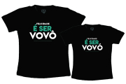 Kit Camisetas Dia Dos Avós - Felicidade É Ser Vovó E Vovô 