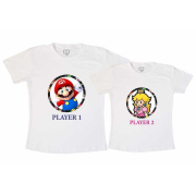 Kit Camisetas - Player 1 Player 2