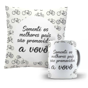 Kit Caneca E Almofada - Promovido A Vovô 