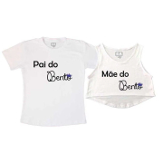 Kit Cropped e Camiseta Pai do