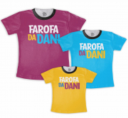 Kit Família Personalizado Farofa 