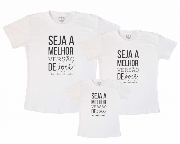 Kit Família Seja a Melhor Versão de Você