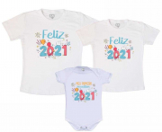 Kit Família Temático Ano Novo - Feliz 2021