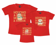 Kit Família Vermelho  Hohoho Ronron - Gatinhos 
